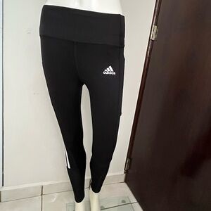 Adidas Women’s Black Running Activewear Pants Size Small moisture wicking